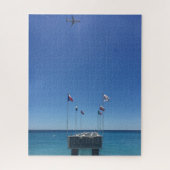 View of French Riviera in Nice Frankreich Puzzle (Vertikal)