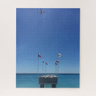 View of French Riviera in Nice Frankreich Puzzle