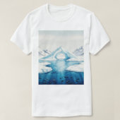 View of icebergs T-Shirt (Design vorne)