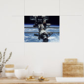 View of International Space Station from Endeavour Poster (Küche)