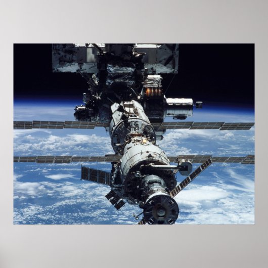 View of International Space Station from Endeavour Poster (Vorne)