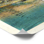 View of Lake Cobbosseecontee and the Lighthouse Poster (Ecke)