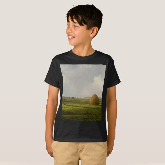 View of Marshfield, 1876 by Martin Johnson Heade T-Shirt (Vorne ganz)
