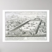 View of Mecca, from 'Entwurf einer historischen Ar Poster (Vorne)