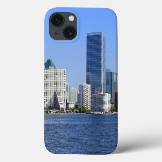 View of Miami Skyline Case-Mate iPhone Hülle (Rückseite)