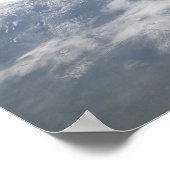 View of planet Earth from space Poster (Ecke)