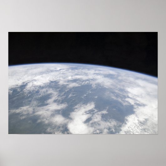 View of planet Earth from space Poster (Vorne)