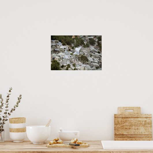 View of Port-au-Prince, Haiti Poster (Küche)