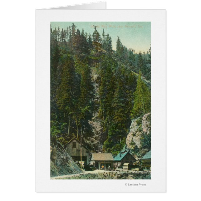 View of Shasta King MineKennett, CA (Vorne)