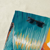 View of the Amalfi coast Italy Strandtuch (Beispiel)