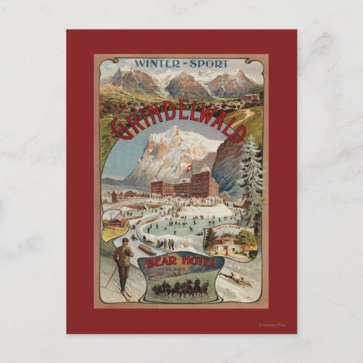 View of the Bear Postkarte (Vorderseite)