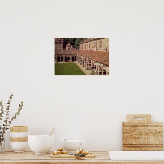View of the cloister 2 poster (Küche)