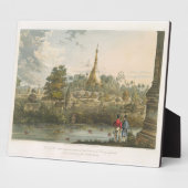 View of the Great Dagon Pagoda at Rangoon from the Fotoplatte (Seite)