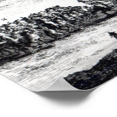 View of the Great Wall on the side Poster (Ecke)