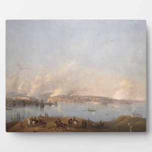 View of the Harbour of Sebastopol during the Crime Fotoplatte