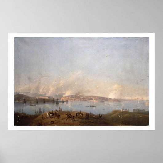 View of the Harbour of Sebastopol during the Crime Poster (Vorne)