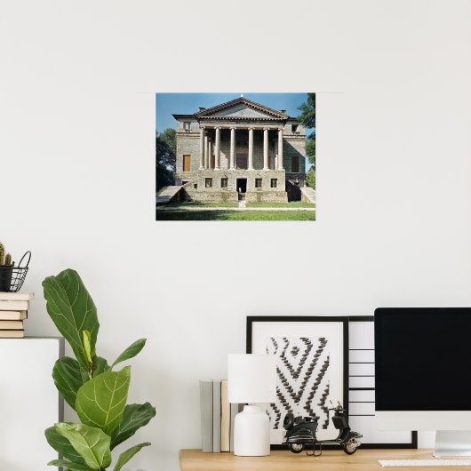 View of the principal facade, built in 1559-60 poster (Heimbüro)