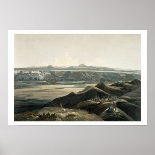 View of the Rocky Mountains, plate 44 from Volume Poster (Vorne)