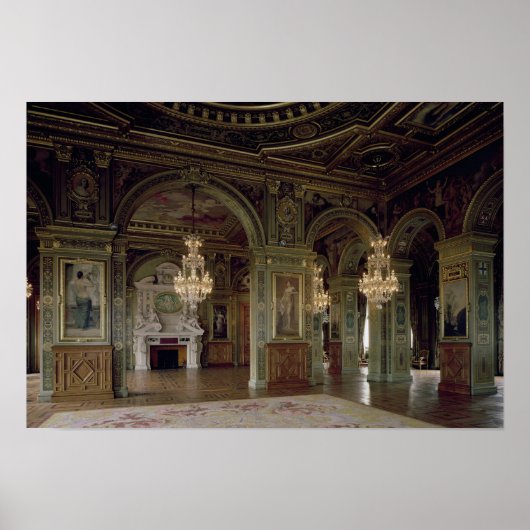 View of the Salle des Arts, after 1871 Poster (Vorne)