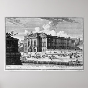 View of the Trautson Palace built for Count Poster