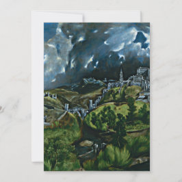 View of Toledo by El Greco Karte