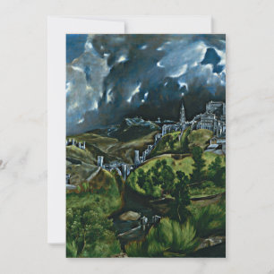 View of Toledo by El Greco Karte