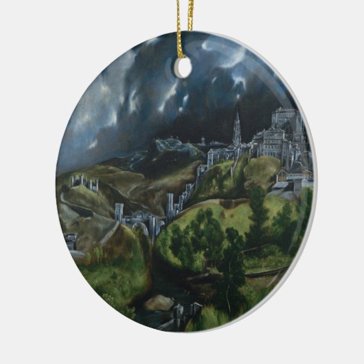 View of Toledo by El Greco Keramikornament (Links)