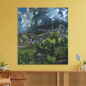 View of Toledo by El Greco Leinwanddruck (Insitu (Wohnzimmer))