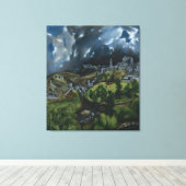 View of Toledo by El Greco Leinwanddruck (Insitu (Holzboden))