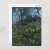 View of Toledo by El Greco Postkarte (Vorne/Hinten)