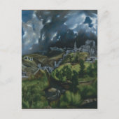 View of Toledo by El Greco Postkarte (Vorderseite)