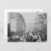 View of Tottenham Court Road, c.1885 Postkarte (Vorne/Hinten)