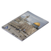 View of Western Wall Plaza, late afternoon Notizblock (Linke Seite)