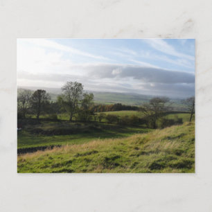 "View over Coquetdale" Northumberland Postkarte