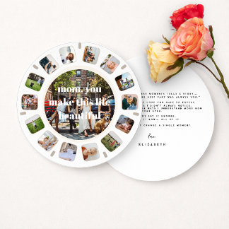 Viewfinder Memories Mother’s Day Photo Card Einladung