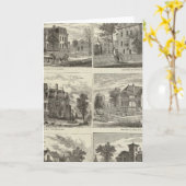 Views in Maywood, Cook County, Illinois Karte (Gelbe Blume)