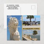 Views of St. Augustine, Florida Postkarte (Vorne/Hinten)