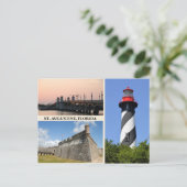Views of St. Augustine, Florida Postkarte (Stehend Vorderseite)