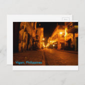 Vigan, Ilocos Sur Postkarte (Vorne/Hinten)