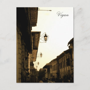 Vigan Lights Postkarte