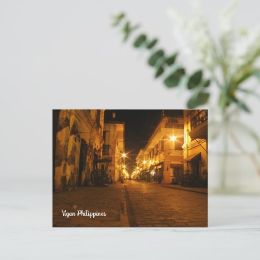 Vigan Postcard Postkarte (Stehend Vorderseite)