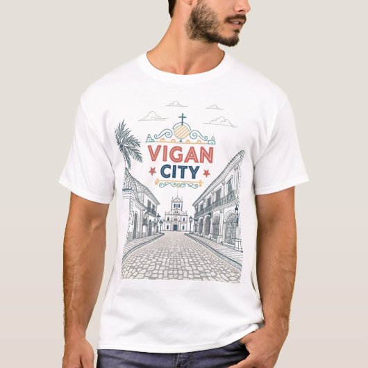 VIGAN STADT T-Shirt (Vorderseite)