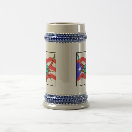 Vigante-Maske Bierglas (Mittel)