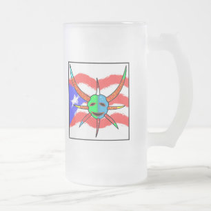Vigante-Maske Mattglas Bierglas