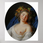 Vigée Le Brun - Bacchante Poster (Vorne)