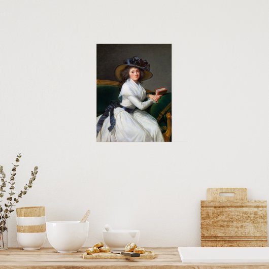 Vigée Le Brun - Comtesse De La Châtre Poster (Küche)