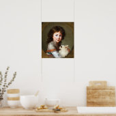 Vigée Le Brun - Elisabeth Isabella MnisCzech Poster (Küche)