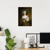 Vigée Le Brun - Gabrielle De Polastron Poster (Heimbüro)