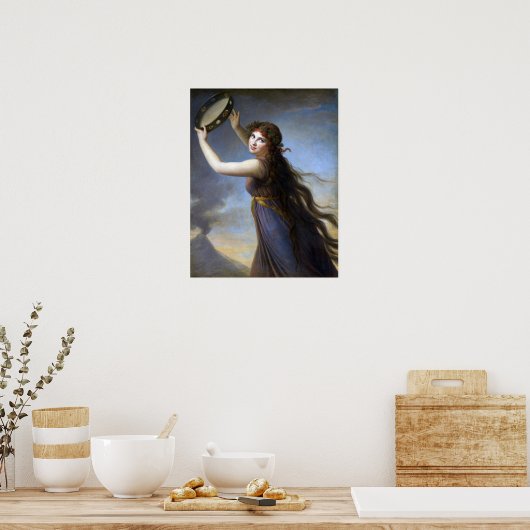 Vigée Le Brun - Lady Hamilton Poster (Küche)
