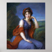 Vigée Le Brun - Maria Grigorievna Viazemsky Poster (Vorne)
